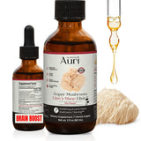 Auri Lion's Mane Mushroom Elixir front view with label