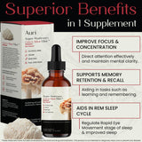 Auri Lion's Mane Mushroom Elixir in a lifestyle setting