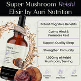 Auri Reishi Mushroom Tincture 60ml side view