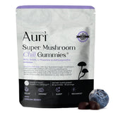 Auri Super Mushroom Chill Gummies front view packaging
