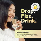 Auric Multi-Enzymes product with a glass of prepared drink