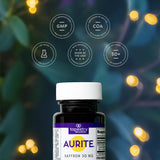 Aurite Saffron Extract 30mg Capsules packaging