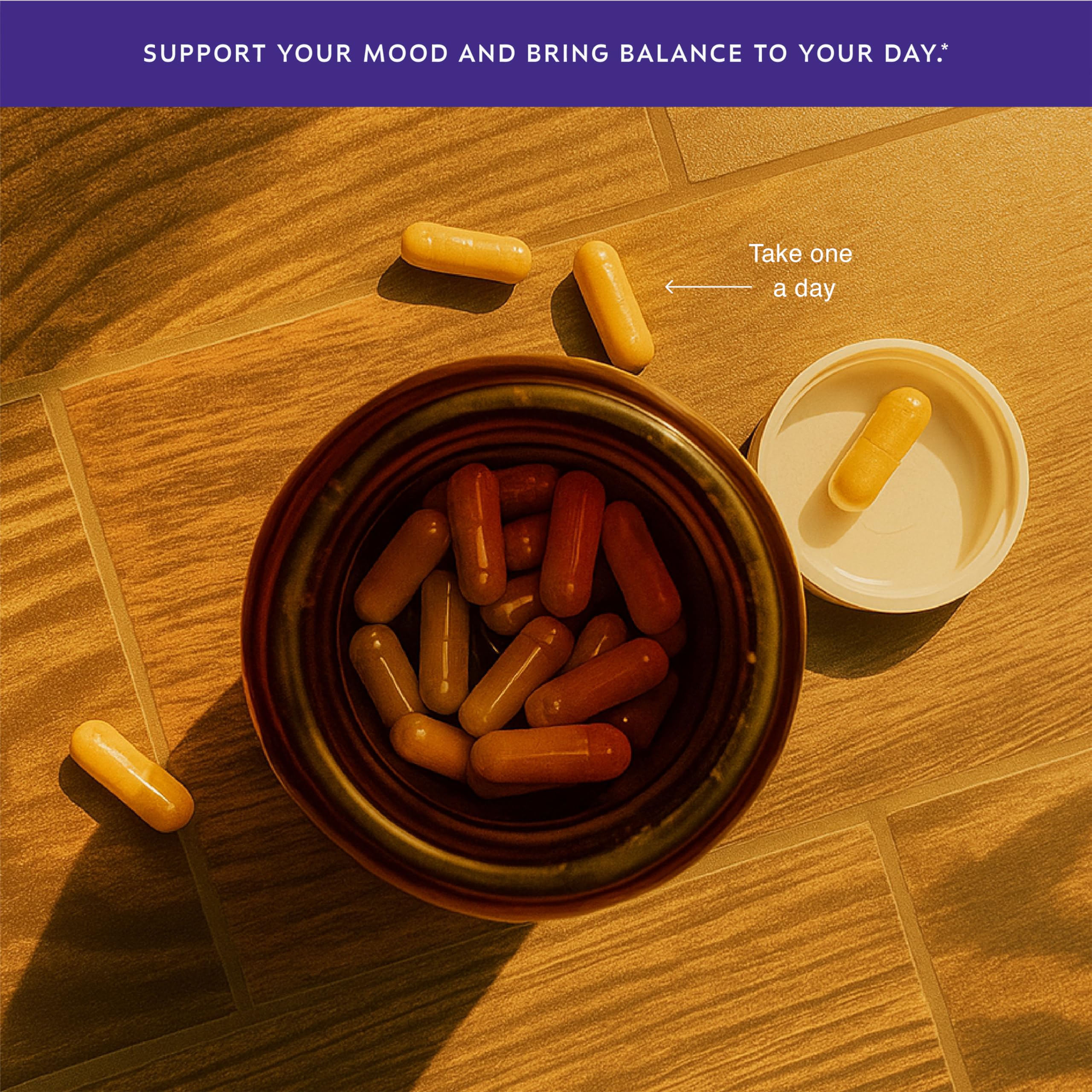 Aurite Saffron Supplement 30mg bottle with ingredients list
