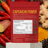 Aurivita Cayenne Pepper Softgels side view with bottle label