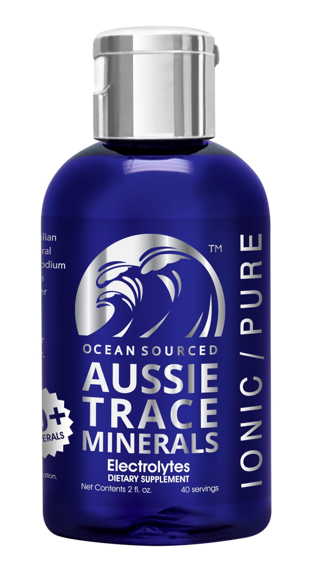 Aussie Trace Minerals Supplement 82g front view