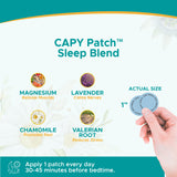 AVEELA Night Time Sleep Patch back view with instructions
