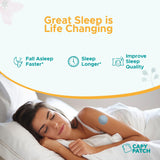 AVEELA Night Time Sleep Patch close-up of ingredients
