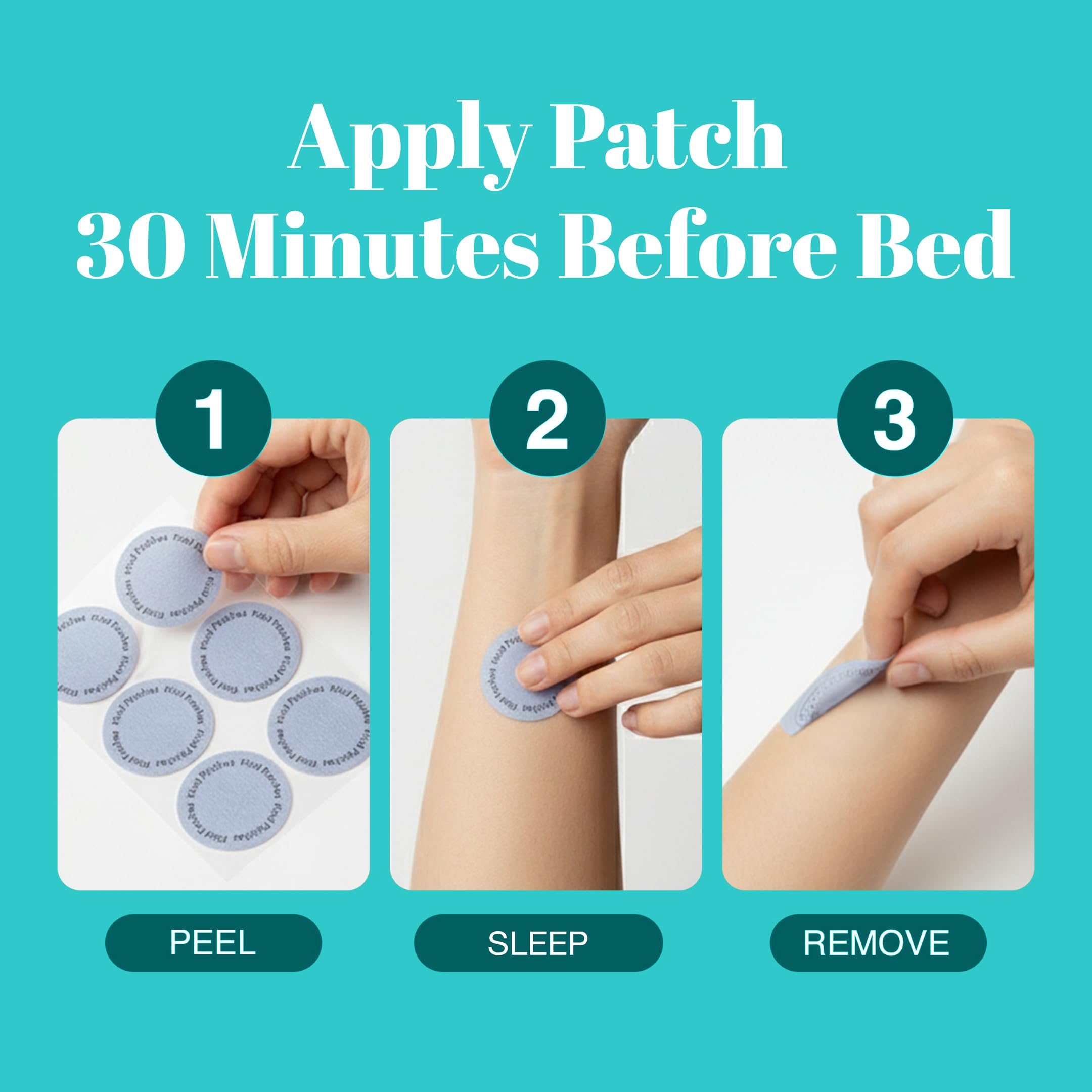 AVEELA Night Time Sleep Patch in a lifestyle setting