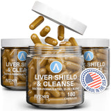Avenir Nutrition Liver Shield & Cleanse 216g front view of packaging