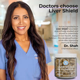 Avenir Nutrition Liver Shield & Cleanse 216g side view of packaging