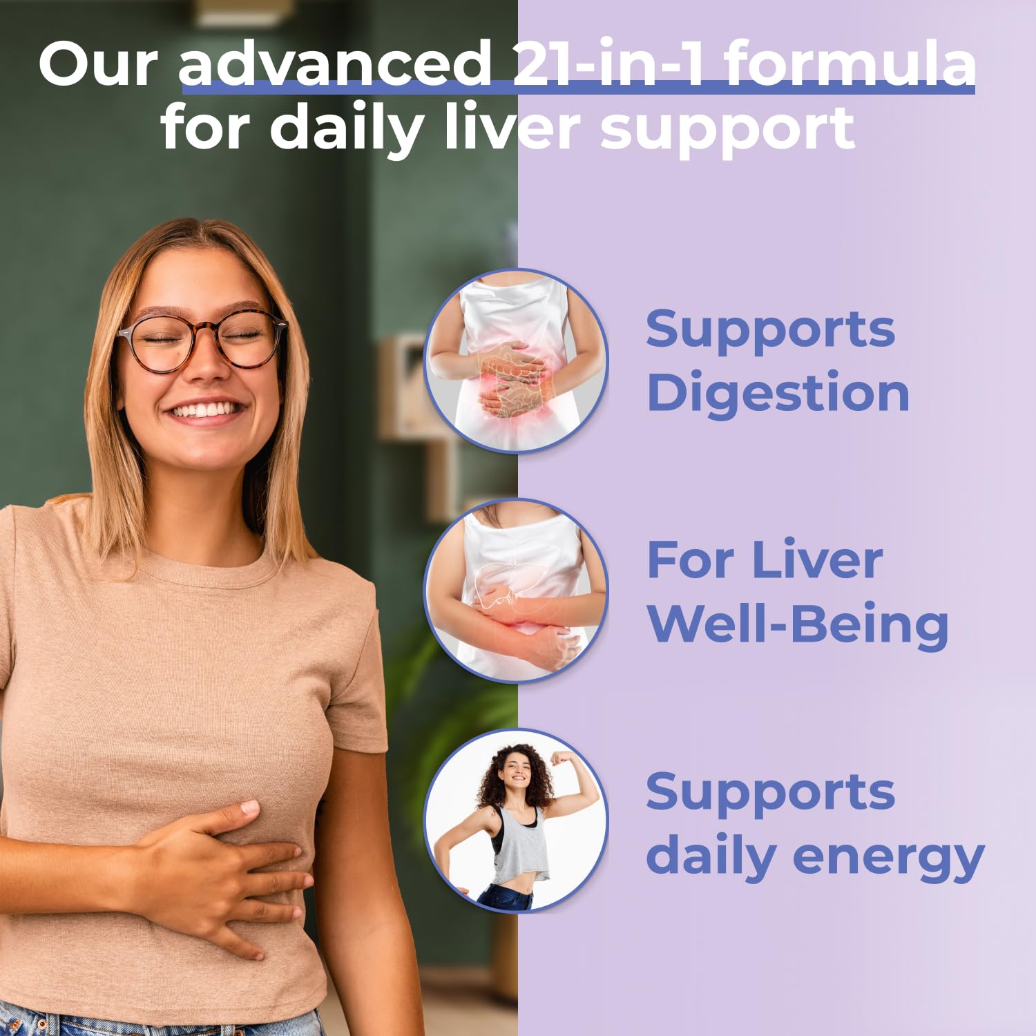 Avenir Nutrition Liver Shield & Cleanse 216g vegan capsules close-up
