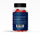 Avinol PM Sleep Gummies in a bowl showcasing their vibrant colour