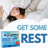Avinol PM Sleep Supplement in a lifestyle setting