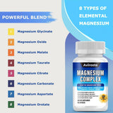 Aviroste Complete Magnesium Complex back view with ingredient list