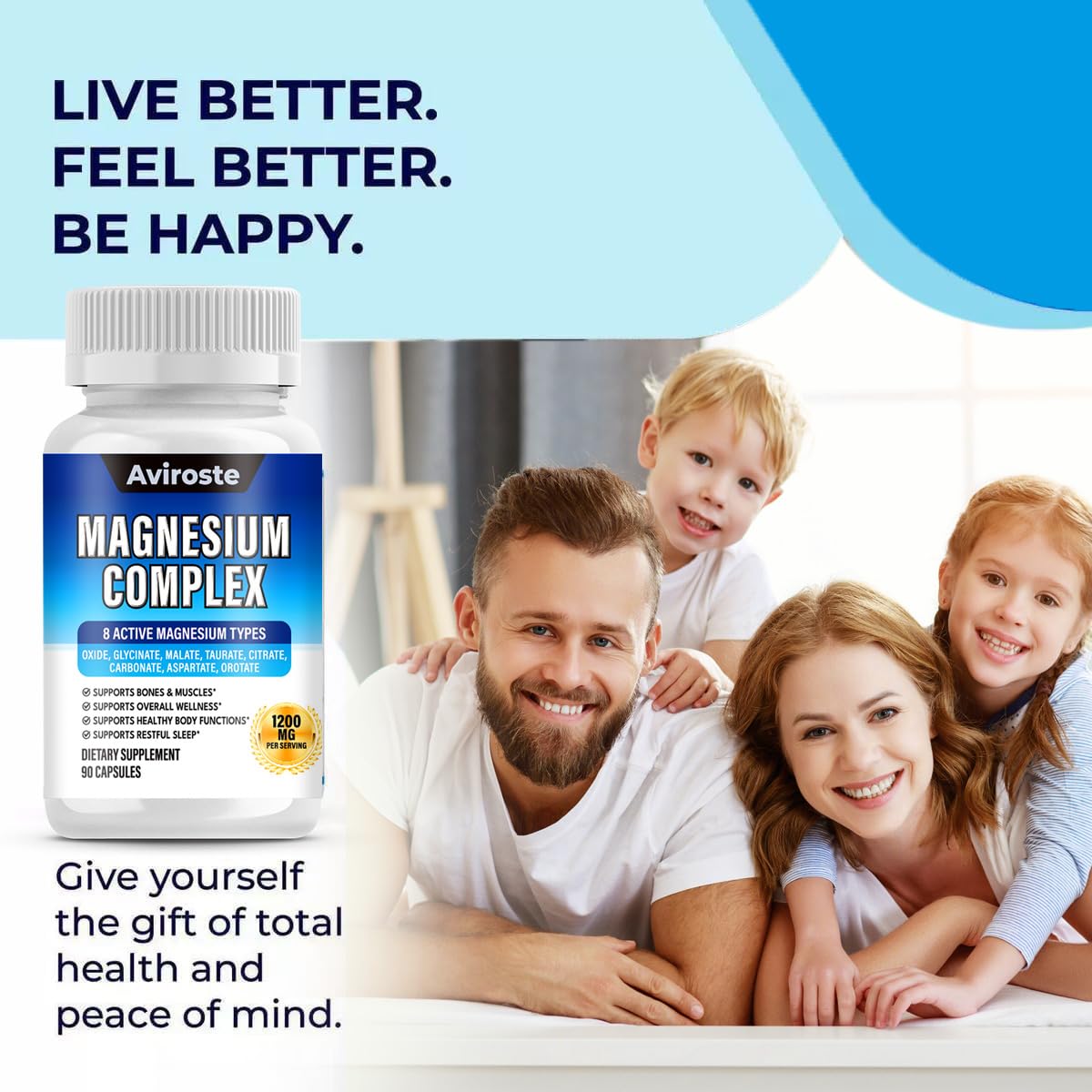 Aviroste Complete Magnesium Complex with a measuring spoon