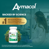 AVMACOL Sulforaphane Multivitamins 50g tablets on a wooden table