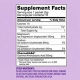 AVRO Calm BlackBerry Jasmine Drink Mix nutritional information