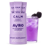 AVRO Calm BlackBerry Jasmine Drink Mix packaging front view