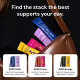 AVRO Calm Blueberry Acai Drink Mix lifestyle scene