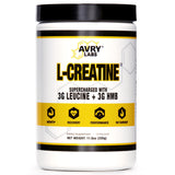 Avry Labs L-Creatine 399g front view with packaging