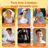 Awjsde Turmeric Curcumin Capsules 1000mg packaging