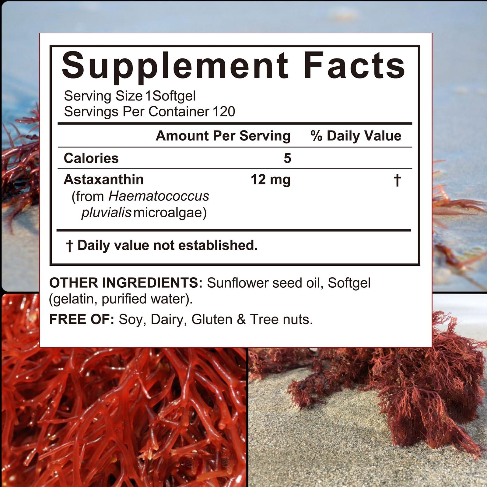 Axathibllu Astaxanthin softgel close-up
