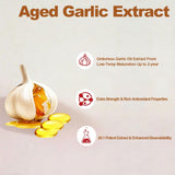 Axathibllu Odourless Aged Garlic Softgels with a meal