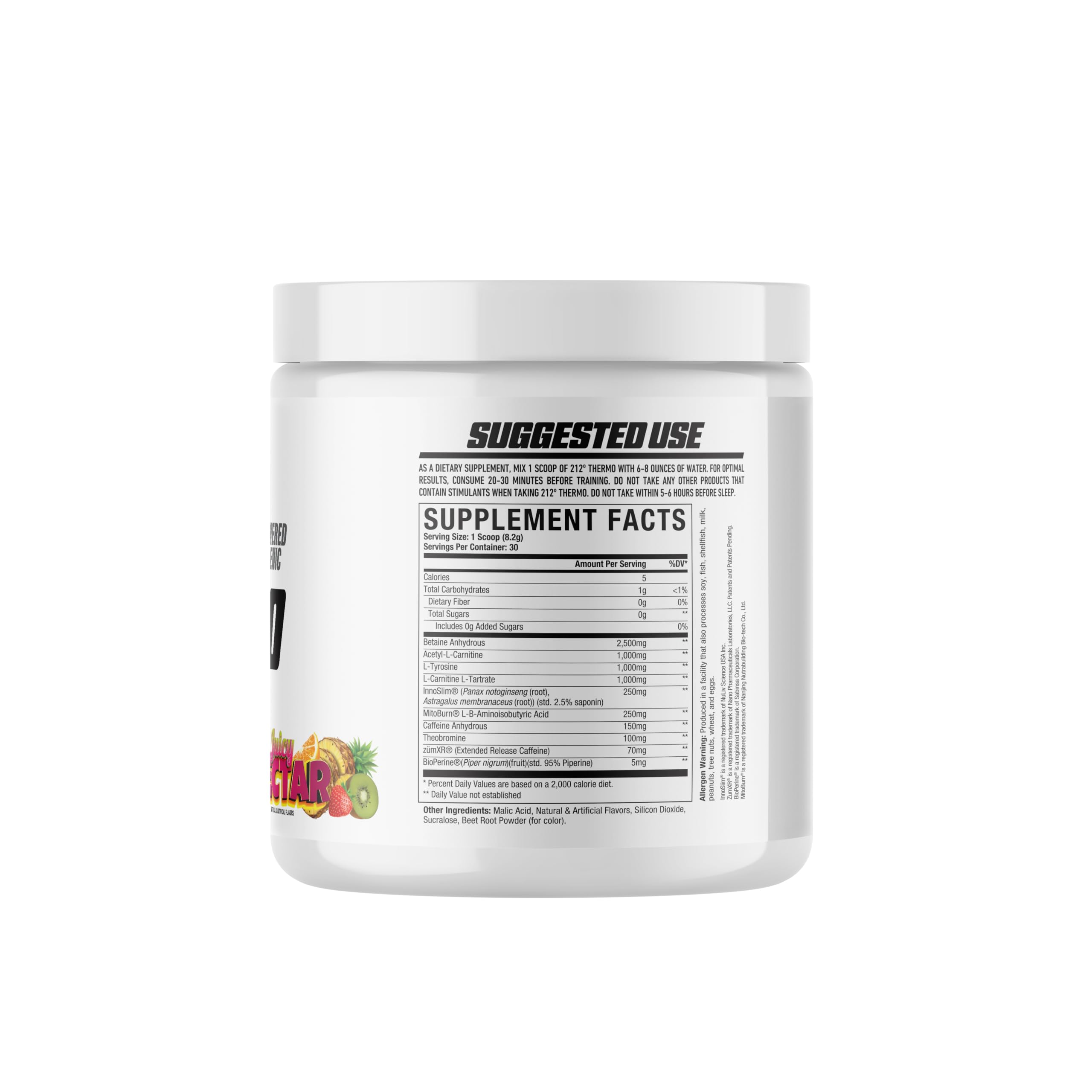 Axe & Sledge 212º Thermo Fat Burner packaging and scoop