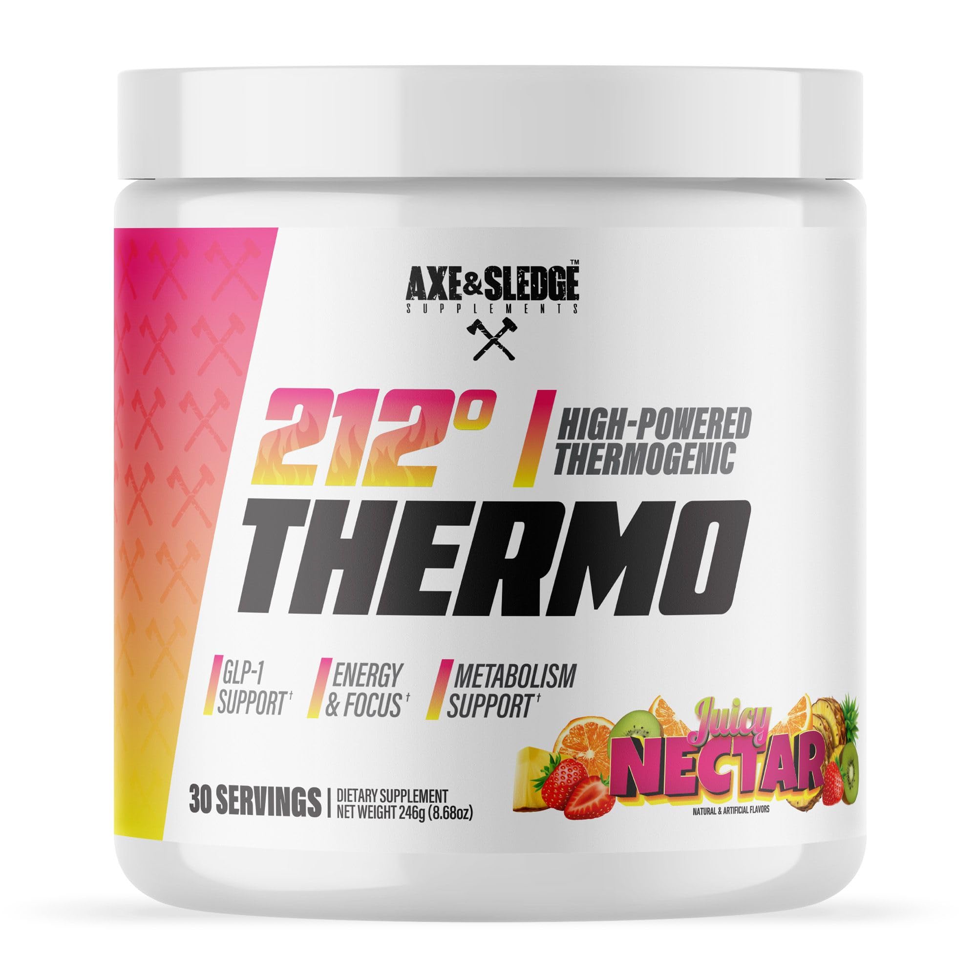 Axe & Sledge 212º Thermo Fat Burner powder front view