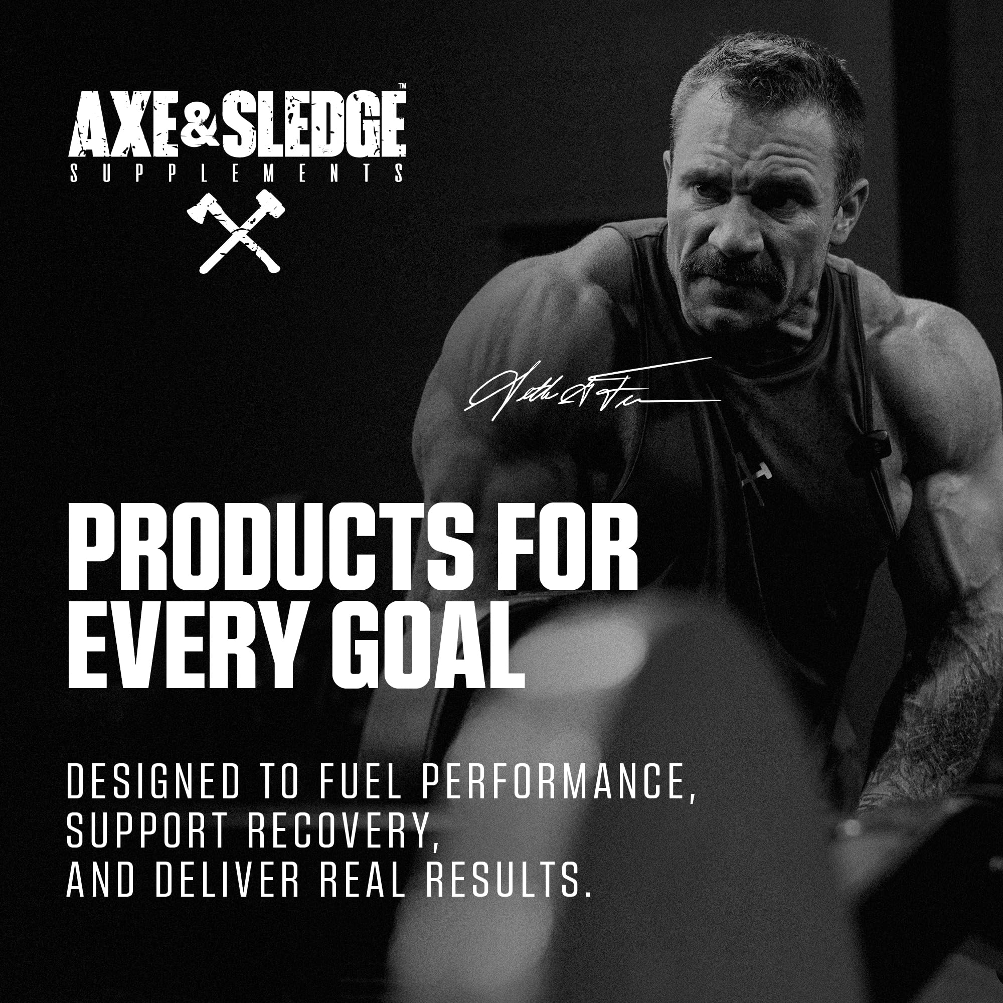 Axe & Sledge Basics Glutamine 170g mixed in a shaker