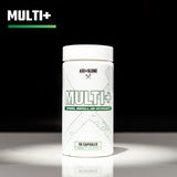Axe & Sledge Multi Plus Multivitamin capsules on a table