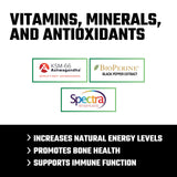 Axe & Sledge Multi Plus Multivitamin side view of bottle