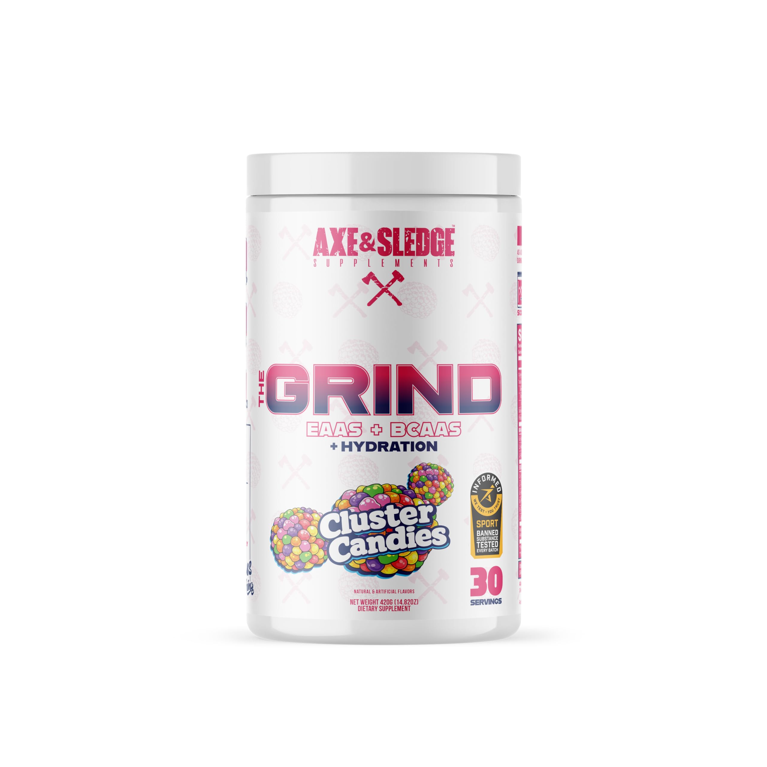 Axe & Sledge The Grind Essential Amino Acids 499g front view