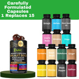 AyBet Organic Himalayan Shilajit Gold Gummies bottle with 90 gummies