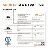AYODH Shilajit Honey Stick close-up with caramel flavour