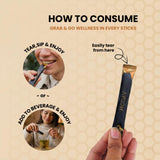 AYODH Shilajit Honey Sticks lifestyle scene