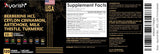 Ayorish Berberine Supplement ingredients list