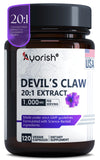 Ayorish Devils Claw Capsules 120 count bottle front view