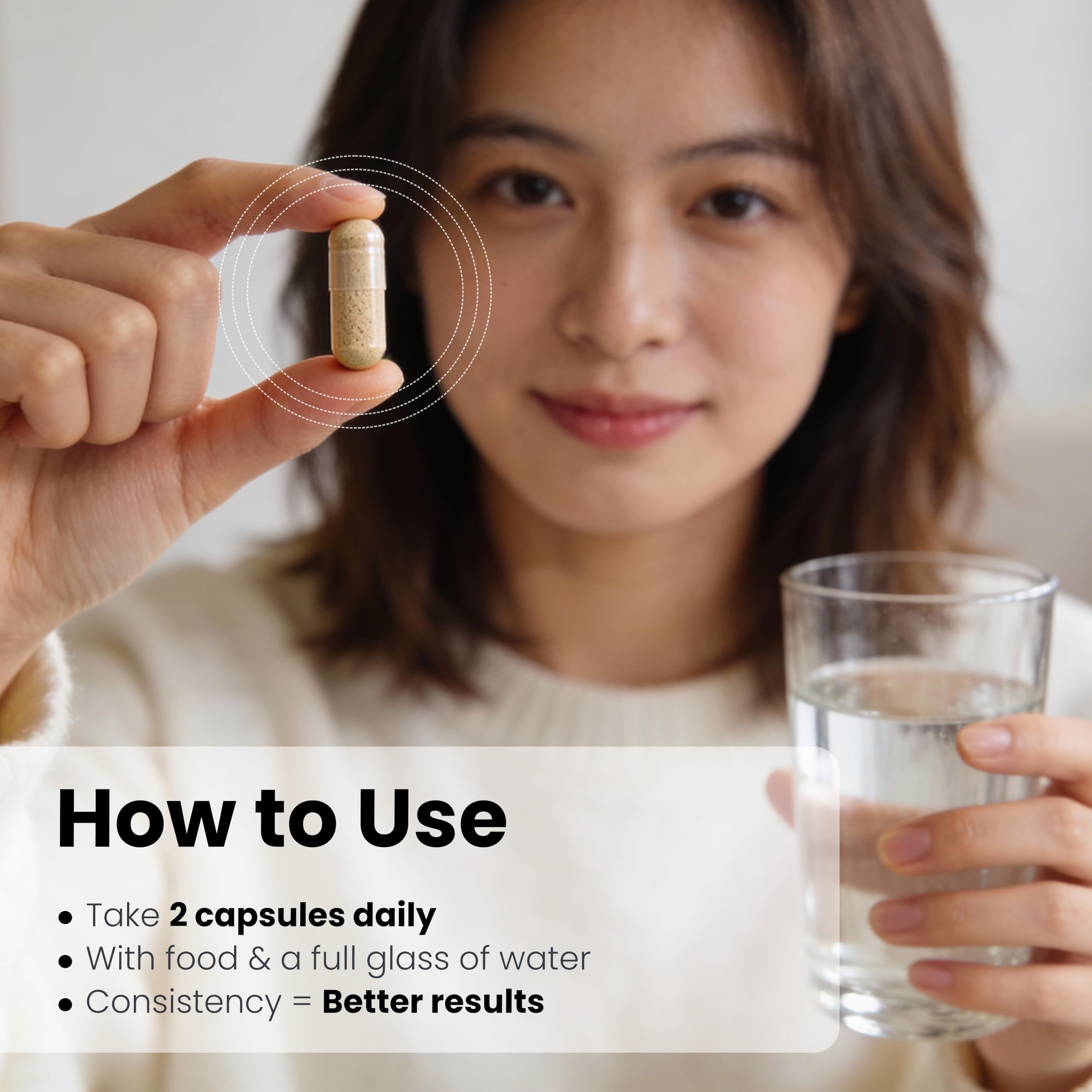 Ayorish Guava Leaf Extract Capsules ingredients list on the bottle