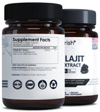 Ayorish Shilajit Capsules bottle with label