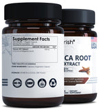 Ayorish Yucca Root Capsules 500mg bottle side view