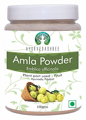 AYURVEDASHREE Amla Powder 100g front view packaging