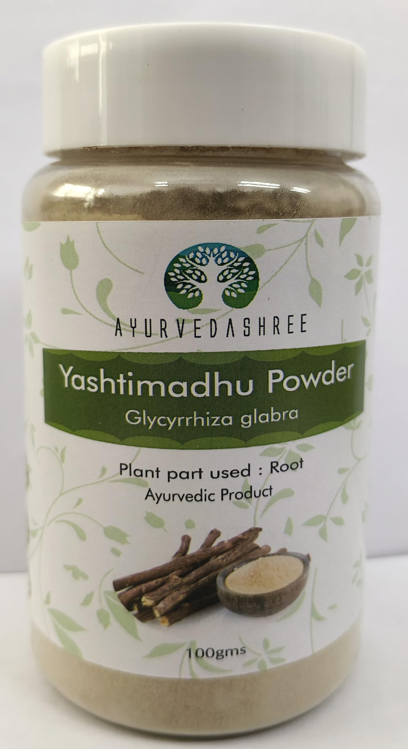 AYURVEDASHREE Licorice Root Powder back view