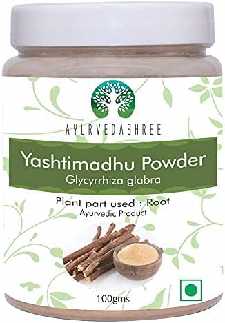 AYURVEDASHREE Licorice Root Powder in a bowl