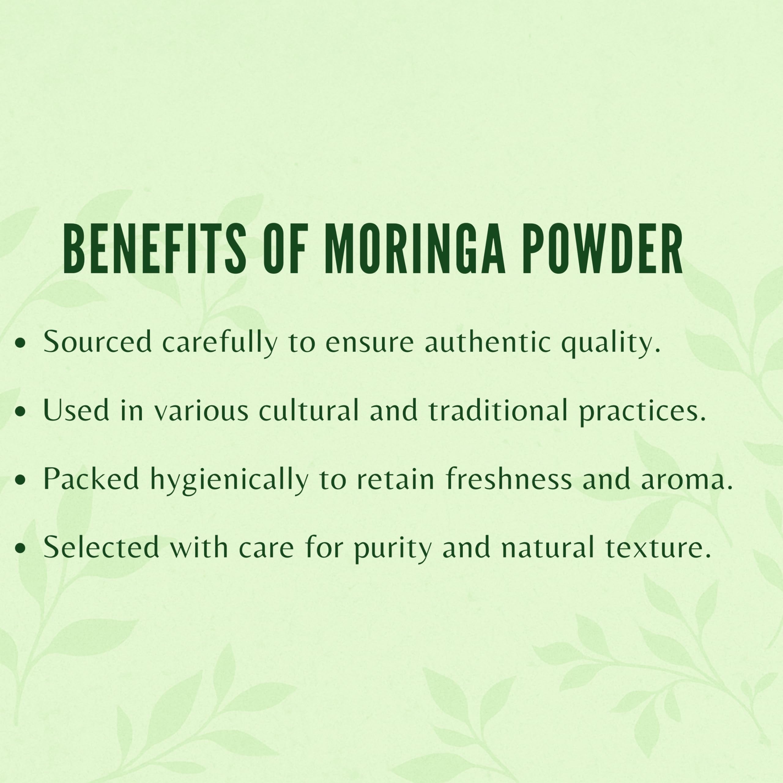 AYURVEDASHREE Moringa Leaf Powder close-up