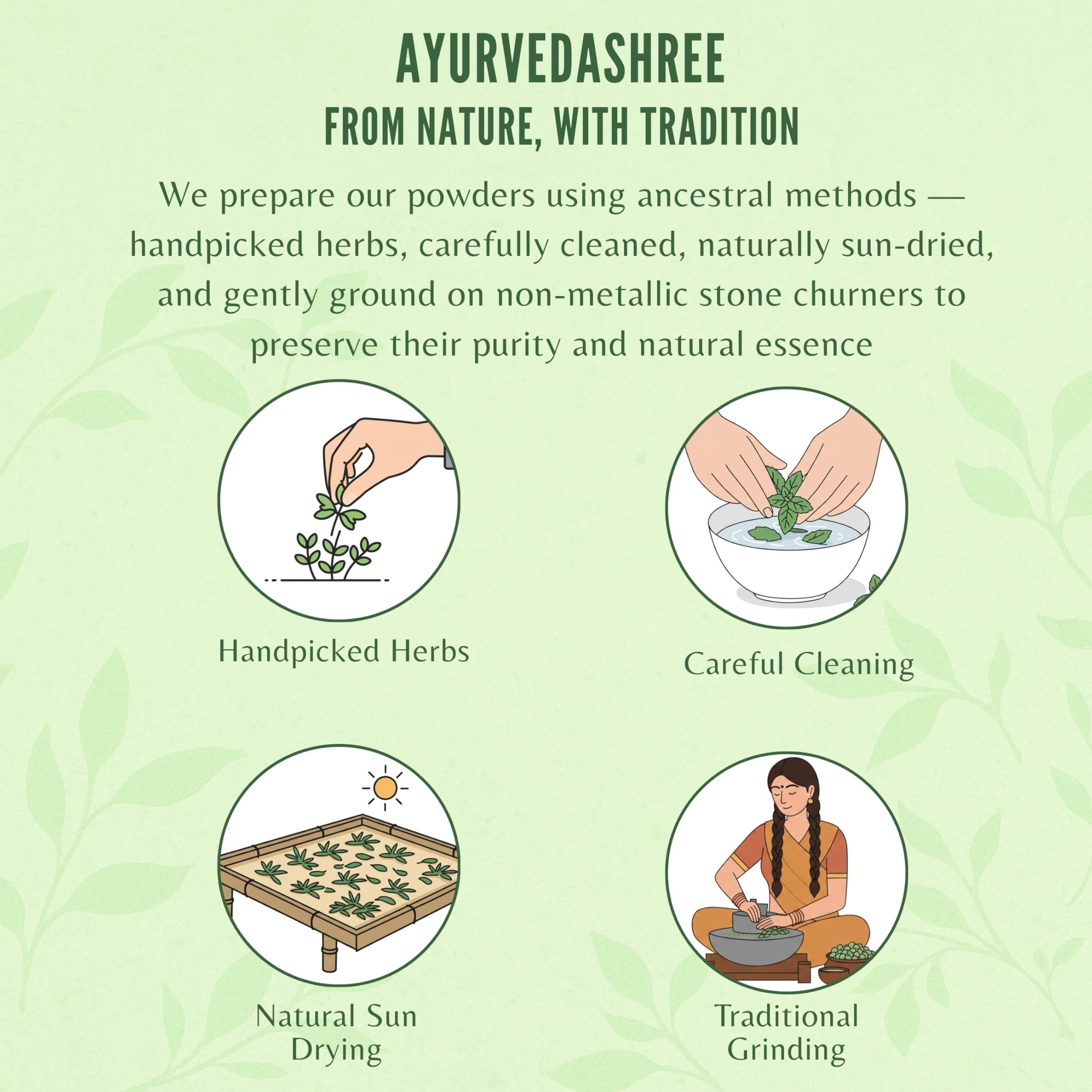 AYURVEDASHREE Moringa Leaf Powder lifestyle scene