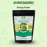 AYURVEDASHREE Moringa Leaf Powder packaging