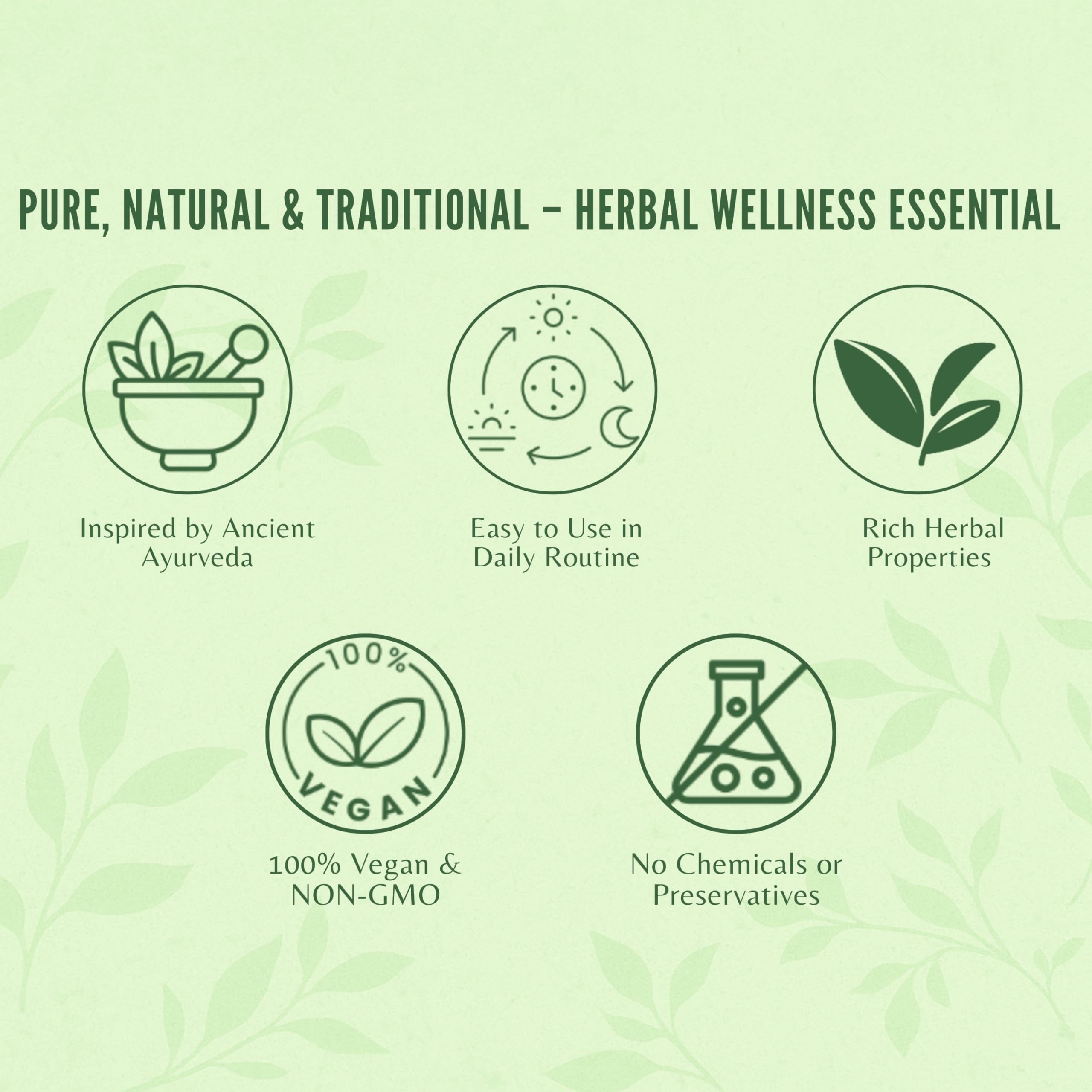 AYURVEDASHREE Moringa Leaf Powder with ingredients