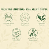 AYURVEDASHREE Tulsi Drops displayed with other herbal supplements