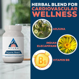 Ayush Herbs Arjuna Heart Supplement back view